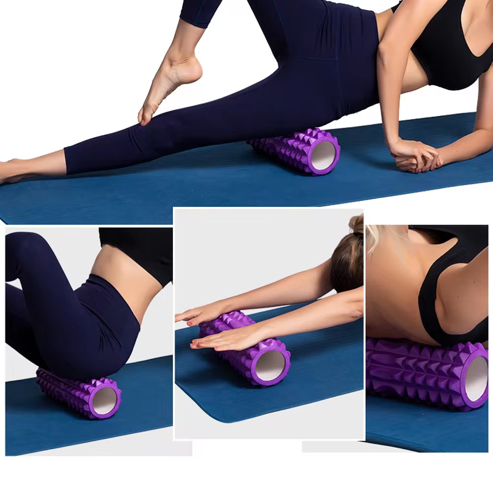 26Cm Foam Roller for Yoga & Pilates - Back Massage & Fitness Equipment for Home Workouts