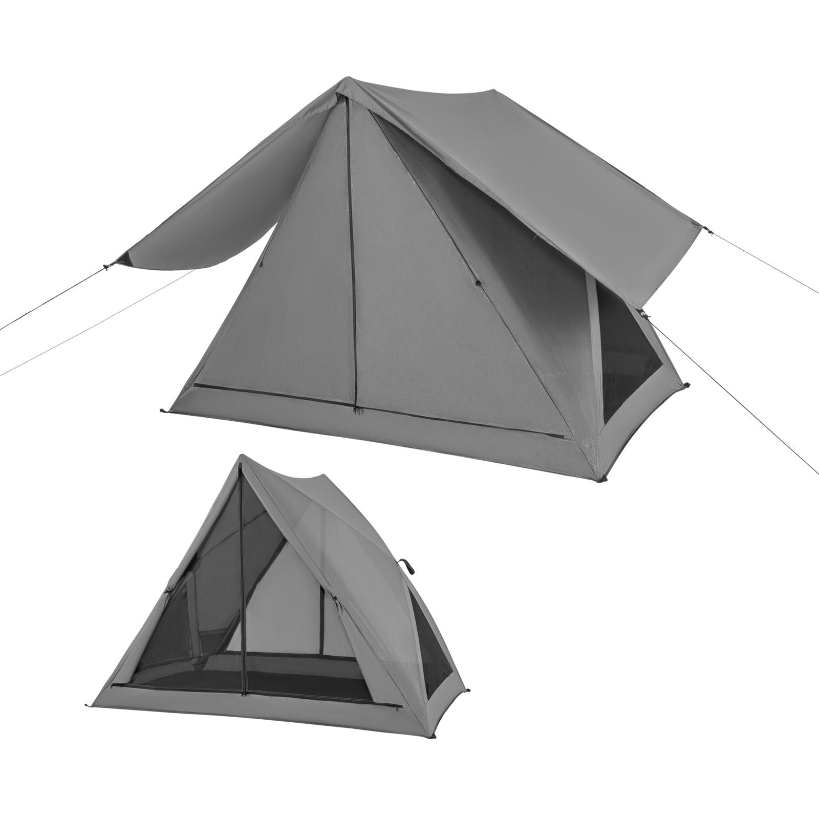 Instant Pop-Up Camping Tent for 2-3 People with Carry Bag & Rainfly - Easy Setup!