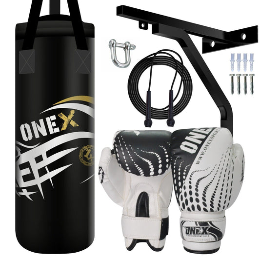 Junior 2FT Kids Punch Bag Set with Boxing Gloves - Perfect for MMA Kickboxing Fun and Fitness!