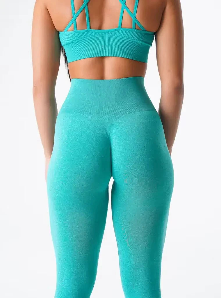 Elevate Your Workout: Seamless Spandex Leggings & Shorts for Ultimate Comfort and Style